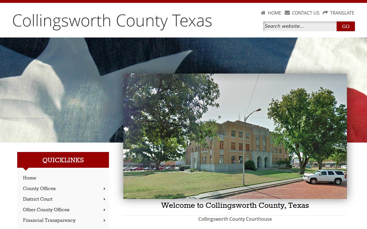 Collingsworth County criminal record office directory